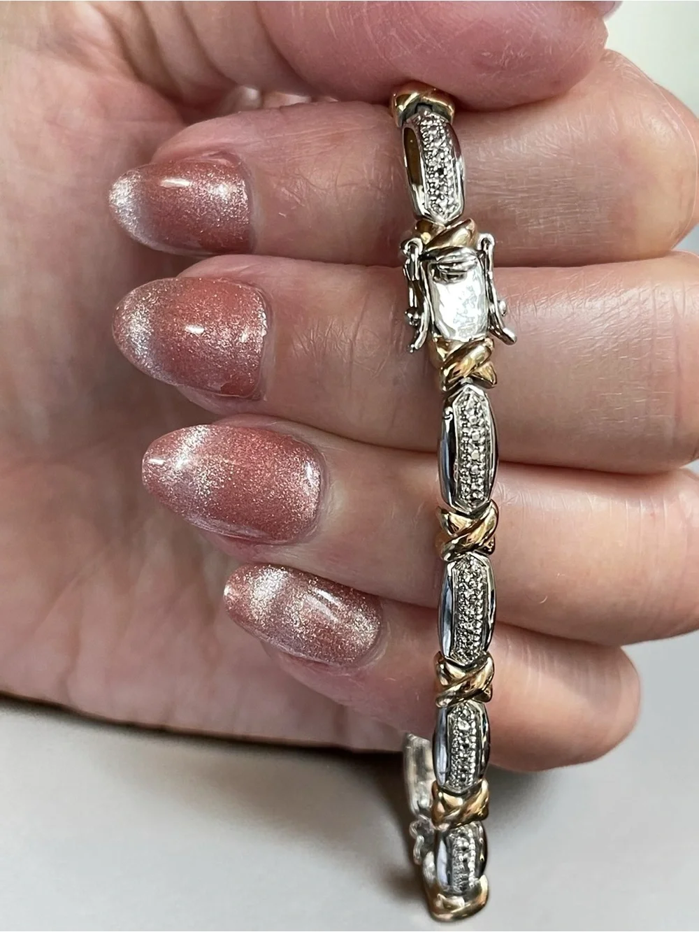 Ross-Simons Diamond Moissanite Tennis Bracelet